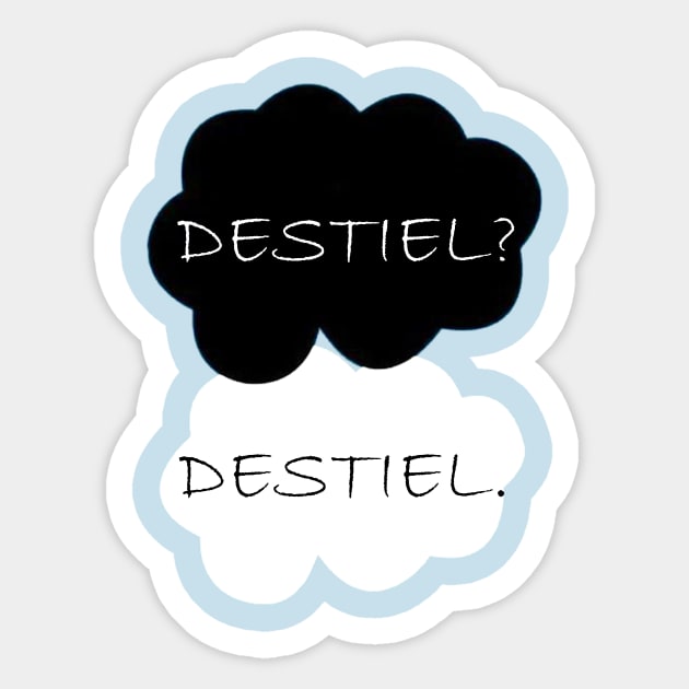 DESTIEL? DESTIEL. Sticker by Rikux